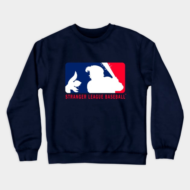 Stranger League Baseball Crewneck Sweatshirt by Getsousa